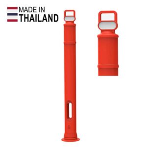 Made in Thailand Reflective Handle Post with Bottom Handle[No Tape]